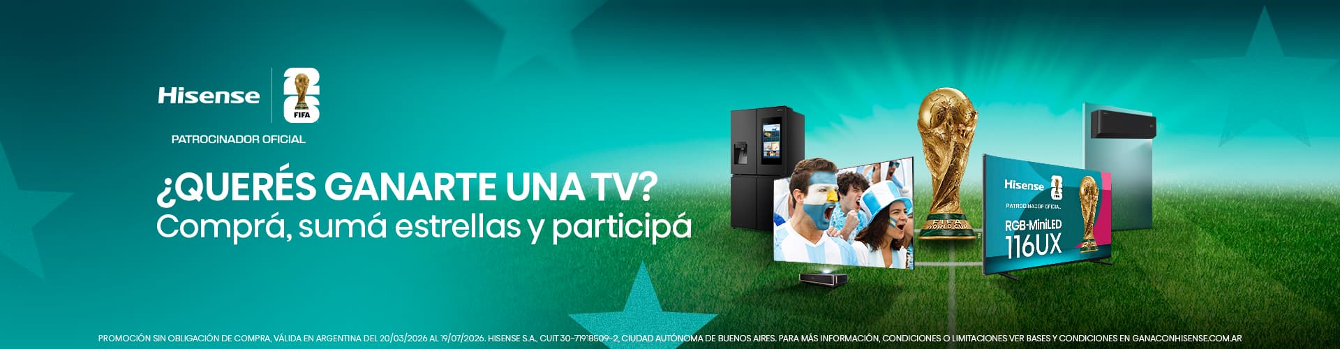 Comprá, sumá estrellas y viajá al Mundial