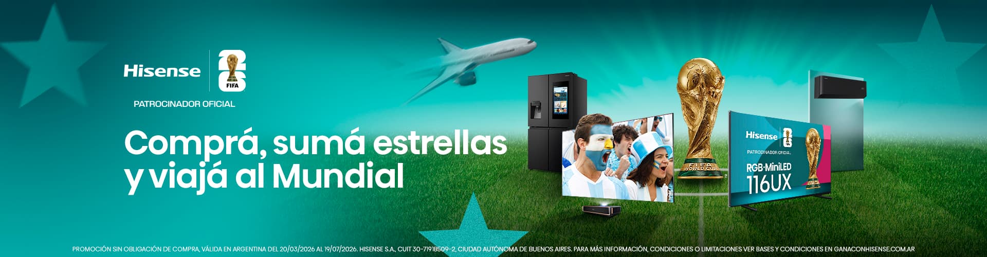 Comprá, sumá estrellas y viajá al Mundial