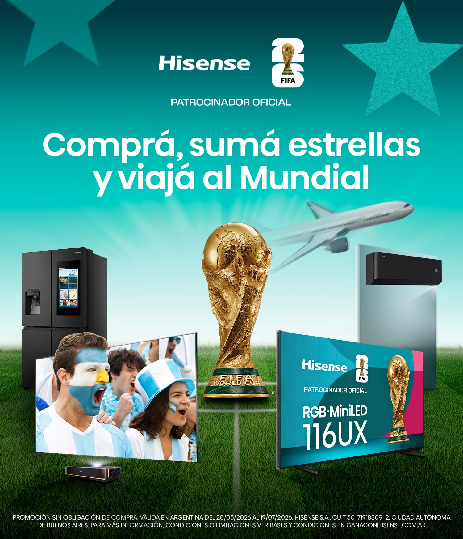 Comprá, sumá estrellas y viajá al Mundial